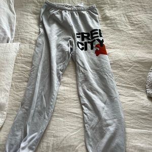 Free City Light Blue Sweatpants
